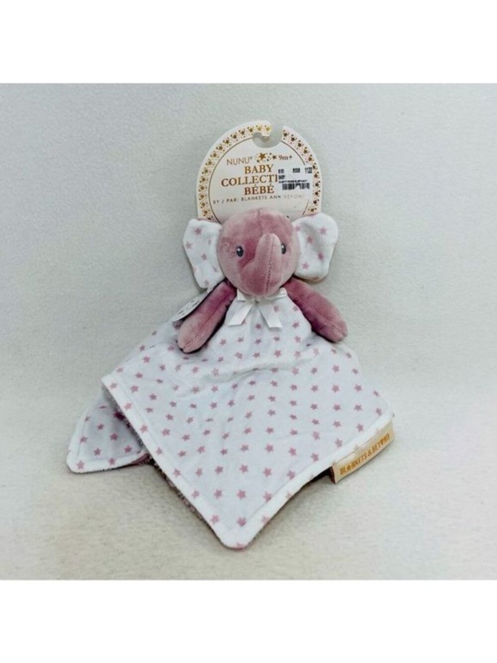 Blankets Beyond Nunu Security Lovey Elephant Plush Blankie Twinkle Star Baby Toy